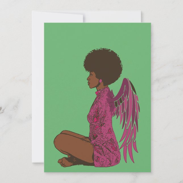 Invitation Angle noir (Devant)