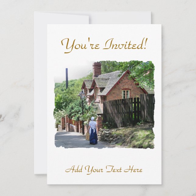 INVITATION ANGLETERRE VICTORIENNE (Devant)