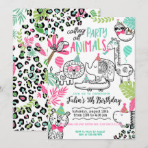 Animaux de fête Anniversaire