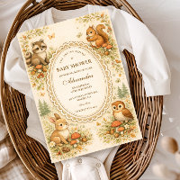 Animaux enchantés de la forêt - Baby Shower