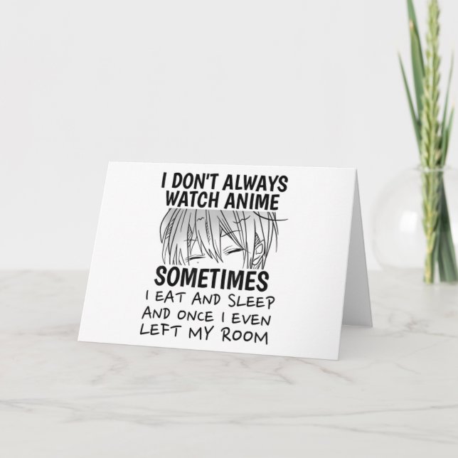 Invitation Anime Merch Pour Hommes Mignonnes Anime Boys Japon (Devant)