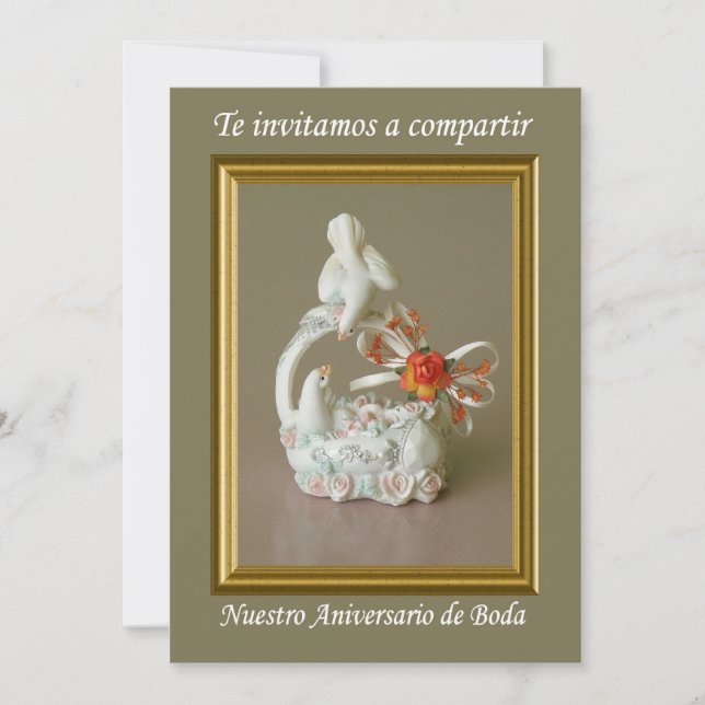 Invitation Aniversario de Bodas (Devant)
