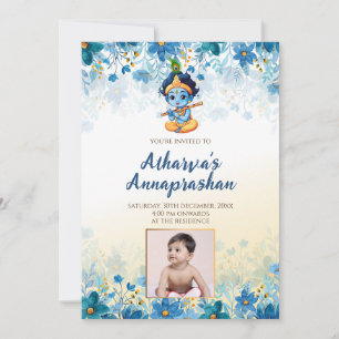 Invitation Annaprashan invite l'invitation à Annaprasan