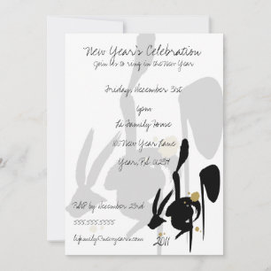 Invitation Année du lapin