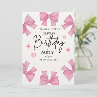 Invitation Anniversaire