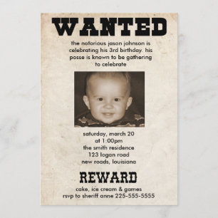 Invitation Anniversaire