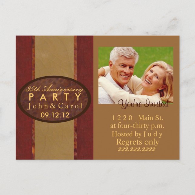 Invitation anniversaire (Devant)