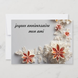 Invitation anniversaire