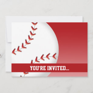 Invitation Anniversaire Baseball