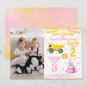 Invitation Anniversaire conjoint de la Construction et de la 