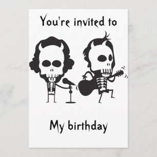 Invitation Anniversaire d'AC/DC