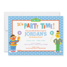 Anniversaire de Bert et Ernie