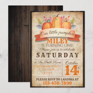 Invitation Anniversaire de chute