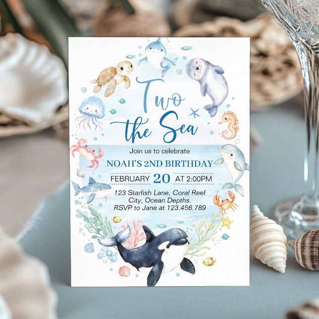 Invitation Anniversaire de enfant des animaux de l (Créateur téléchargé)