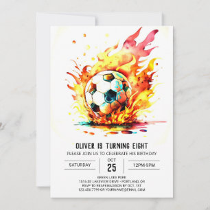 Invitation Anniversaire de enfant en ligne Boho Sports