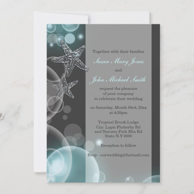 Invitation Anniversaire de fiançailles de mariage de gris (Devant)