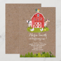 Anniversaire de fille de ferme ęr