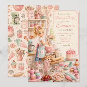 Invitation Anniversaire de gâteau pour enfants