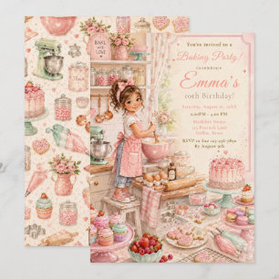Invitation Anniversaire de gâteau pour enfants