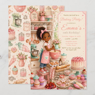 Invitation Anniversaire de gâteaux pour enfants