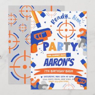 Invitation Anniversaire de la fête de Dart