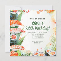 Anniversaire de la fête du Sushi