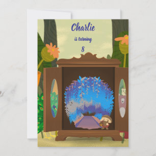 Invitation Anniversaire de la Forêt Magique