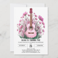 Anniversaire de la guitare de ballade acoustique e