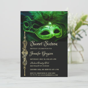 Invitation Anniversaire de la Masquerade Magique
