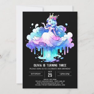 Invitation Anniversaire de la Petite Princesse Majestic