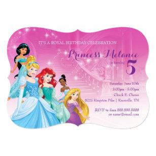 Invitations Princesse Disney 9