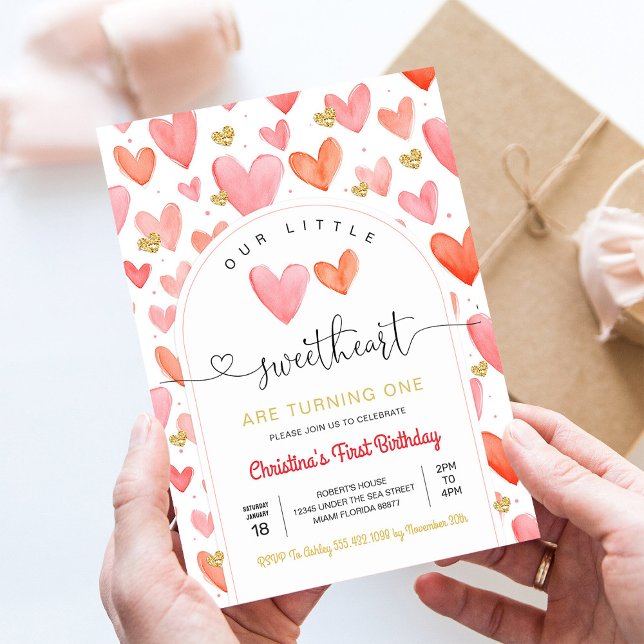 Invitation Anniversaire de la Saint-Valentin (Créateur téléchargé)