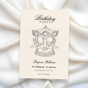 Invitation Anniversaire de l'ange