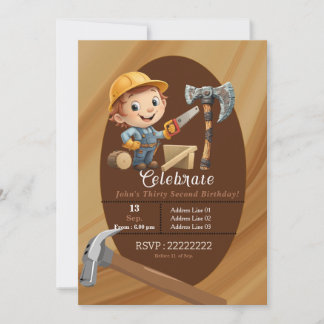 Invitation Anniversaire de l'Artisan