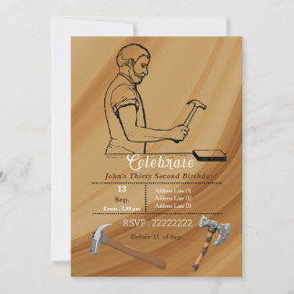 Invitation Anniversaire de l'artisan