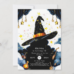 Invitation Anniversaire de l'Assistant Pastel Enchanted pour