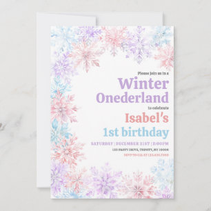 Invitation Anniversaire de l'hiver dans l'Ontario