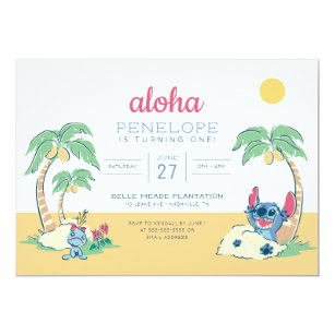 Invitations Faire Part Stitch Zazzle Ca