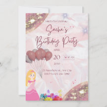 Anniversaire de l'invitation