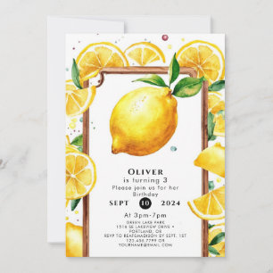 Invitation Anniversaire de Little Lemon