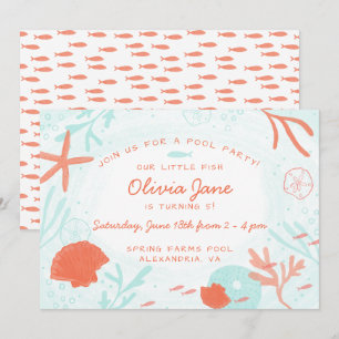 Invitation Anniversaire de l'océan