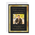 Anniversaire de luxe en or noir