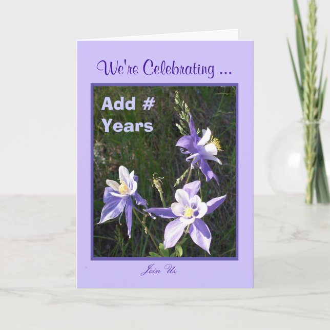 Invitation Anniversaire de Mariage (Devant)
