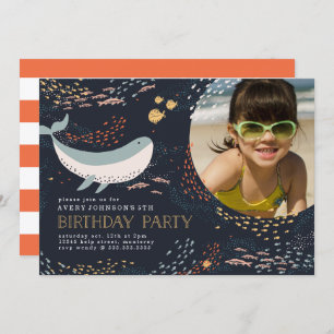 Invitation Anniversaire de Marine Life