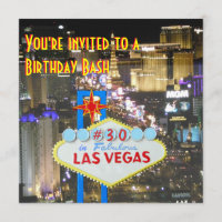 Anniversaire de partie de Las Vegas 30ème