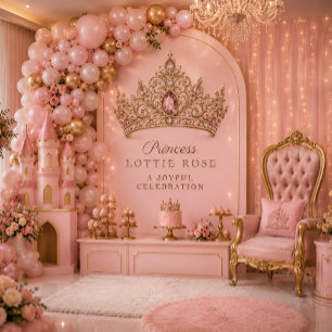 Invitation Anniversaire de Princesse de Luxe
