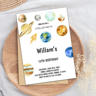 Invitation Anniversaire de Rocket