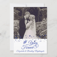 Anniversaire de saphir DES ANNÉES DANS L'ÉTERNITÉ 