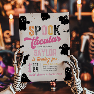 Invitation Anniversaire d'Halloween