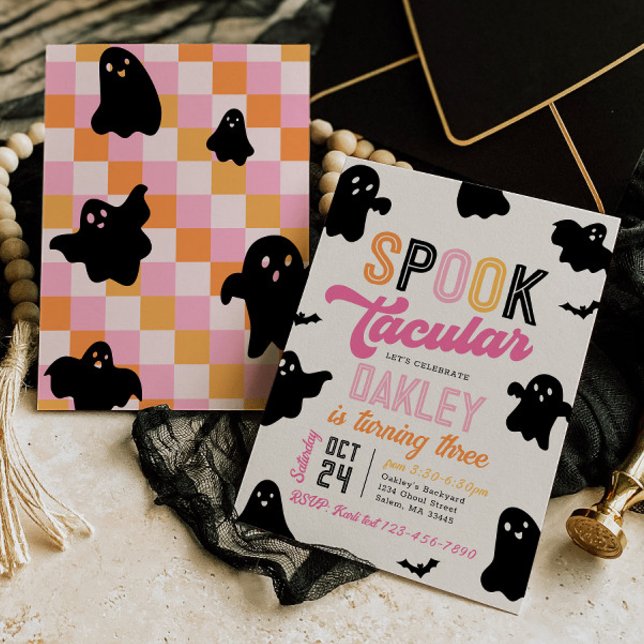 Invitation Anniversaire d'Halloween (Créateur téléchargé)